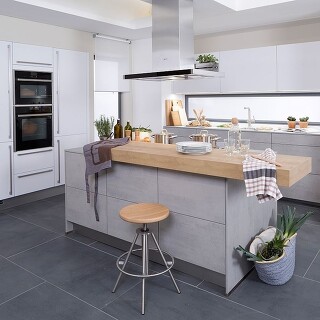 Küche in Betonoptik Küche in Betonoptik