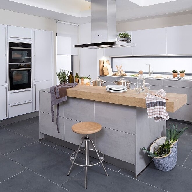 Küche in Betonoptik Küche in Betonoptik